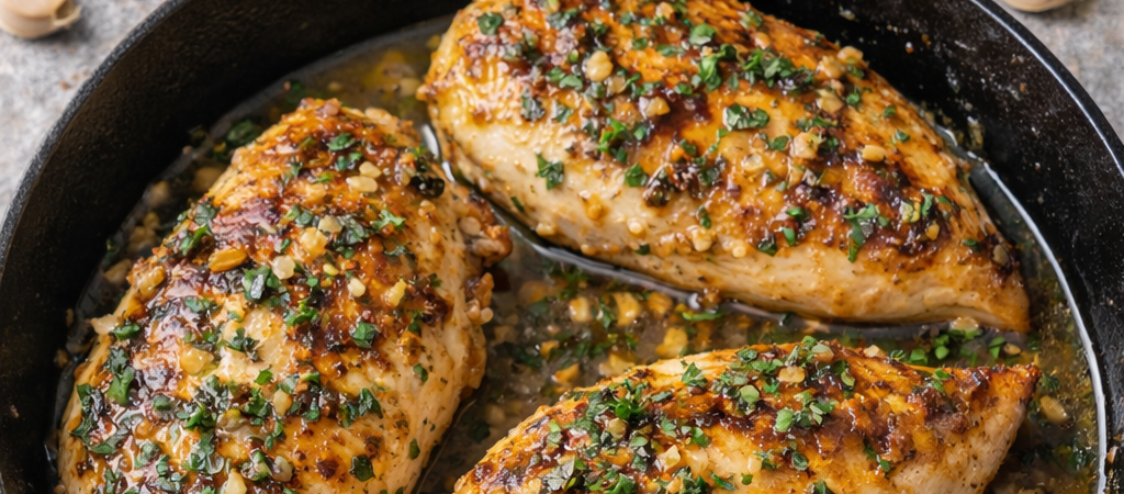 Garlic Butter Chicken Recipe – Juicy, Flavorful & Easy to Make