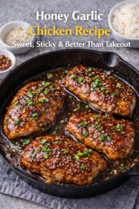 Honey Garlic Chicken Recipe